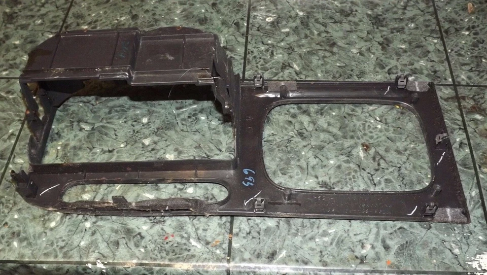 98-02 OEM USDM Honda Accord S84 palanca de cambios central consola portavasos panel de moldura  Foto 2 de 4