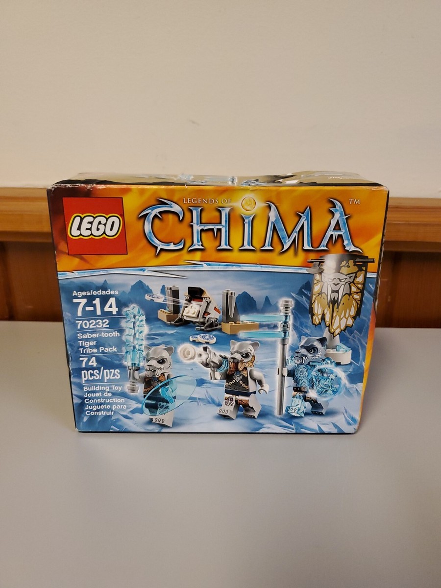 LEGO LEGENDS OF CHIMA: Saber Tooth Tiger Tribe Pack (70232)