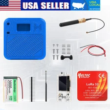 HelTec Meshtastic LoRa ESP32 V3 SX1262 Board+915MHz Antenna+3000mAh Battery+Case