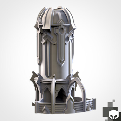 Guardian Tower Dice Tower - Warhammer - Wargaming