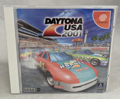 Daytona USA 2001 (SEGA Dreamcast) Complete In Box CIB Japan Import