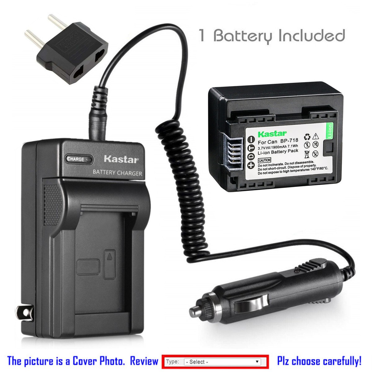 Camcorder Battery Charger Vixia Hf R800 Battery Ilc Replacement
