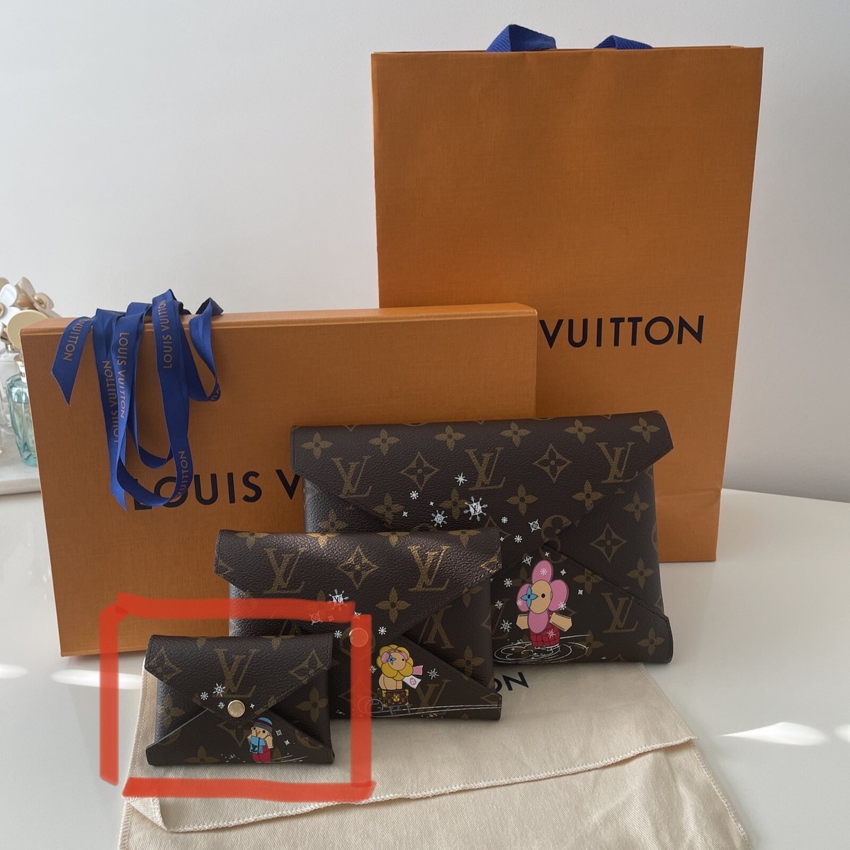 NEW Louis Vuitton Kirigami M82655 Pochette Holiday Collection  