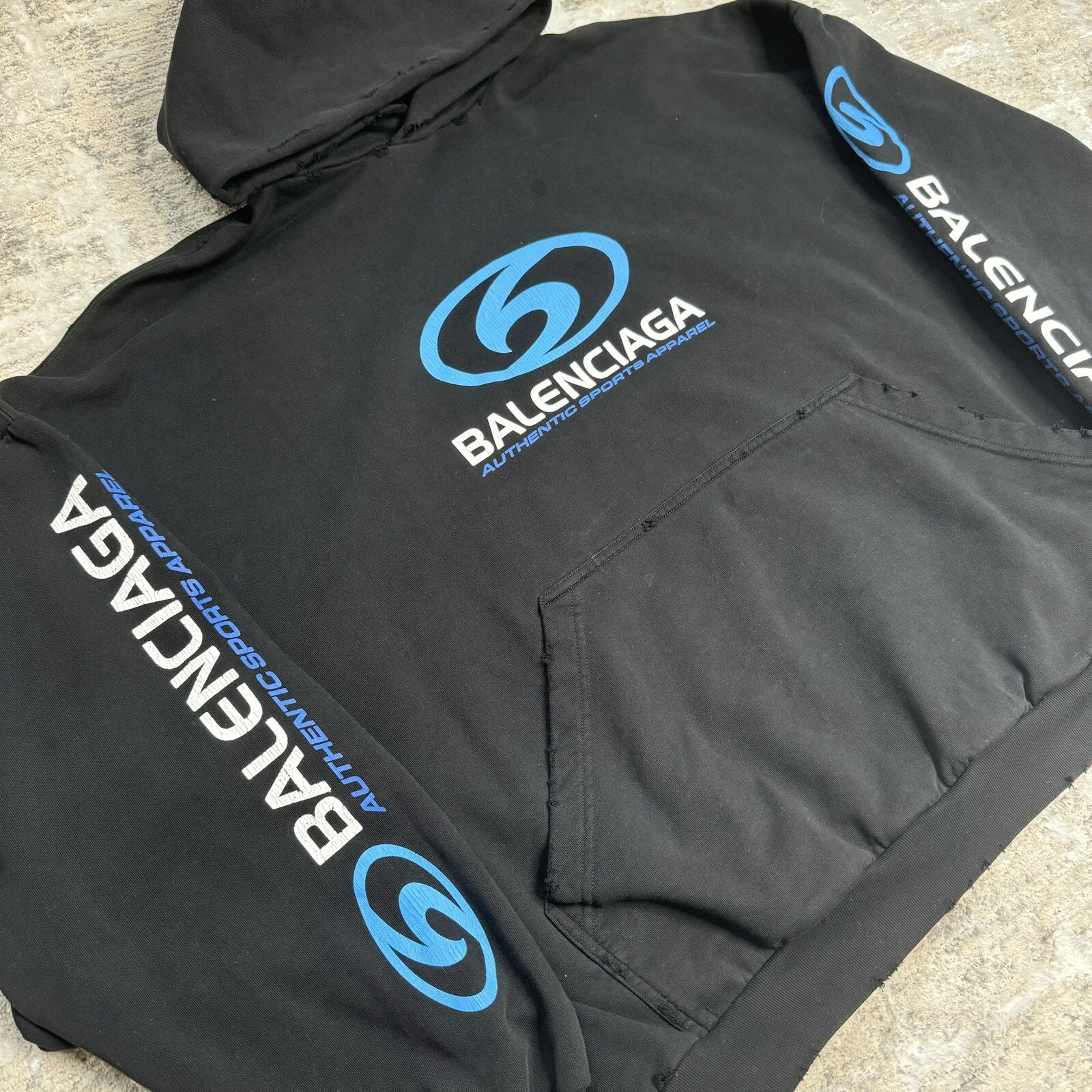 Felpa con cappuccio Balenciaga Surfer