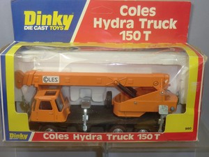 dinky toys coles mobile crane