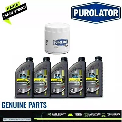 #ad #ad Fit HP 1001 Engine Oil Filter amp; 5 Quarts Bel Ray 0W20 Full Syn. H M Engine Oil $100.95