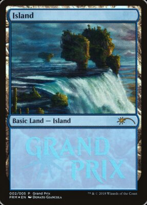 Basic Land Set - Grand Prix Promo NM, English MTG Foil | eBay