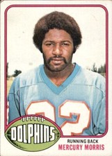 1976 Topps Football #315 Mercury Morris VG