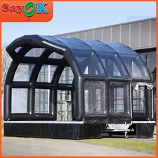 Airtight Outdoor Portable Transparent Inflatable StageCover CommercialStage Tent