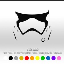 5 Death Trooper Star Wars Storm Trooper Window Car Diecut Vinyl Decal Sticker