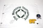 PEYTON MANNING SIGNED MEMORIAL GOLF FLAG INDIANAPOLIS COLTS BECKETT COA BRONCOS