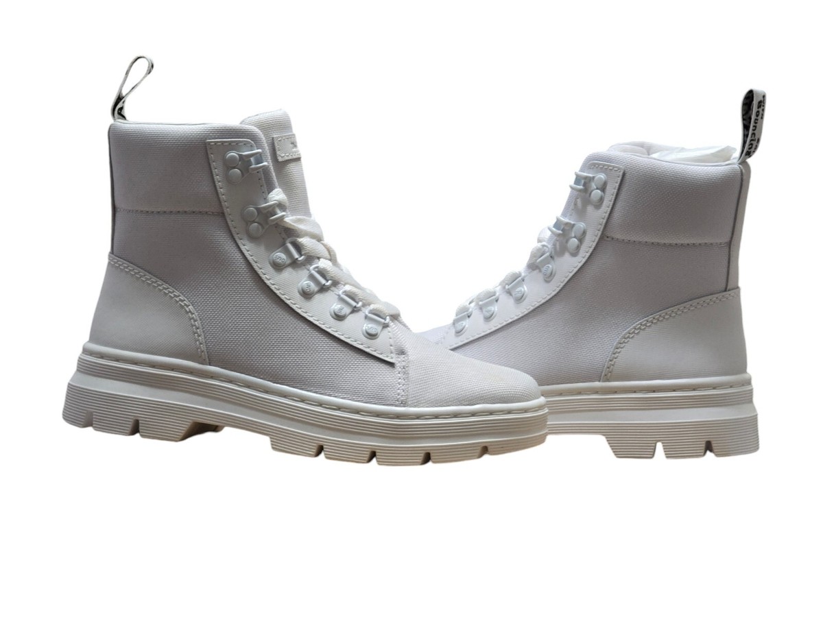 Combat Boots Dr Martens Combs Boots White Dr Martens Combs White+