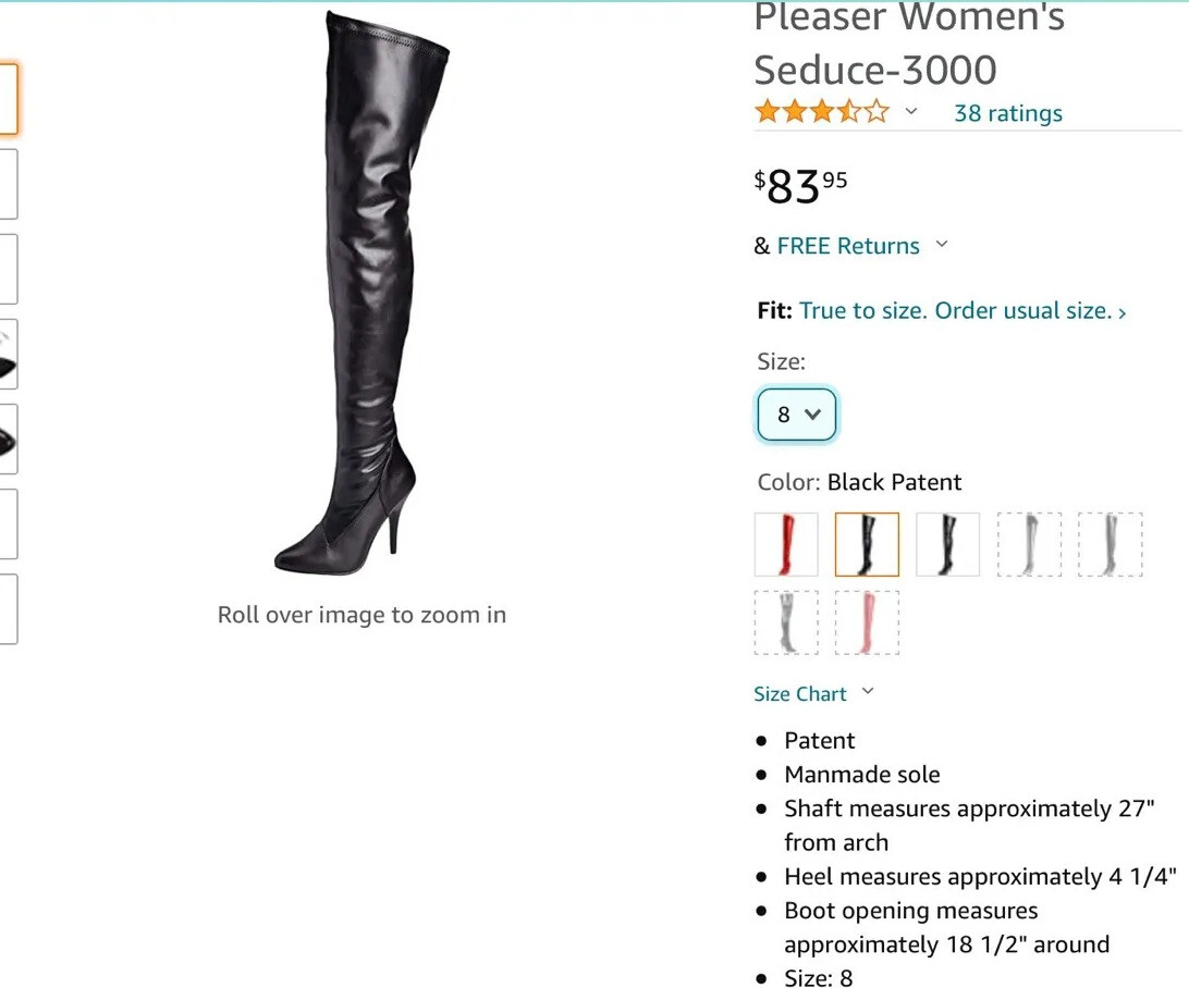 Black Thigh High Over The Knee Fetish Dominatrix Sexy Boots Size 8 black-thigh-high-over-the-knee-fetish-dominatrix-sexy-boots-size-8