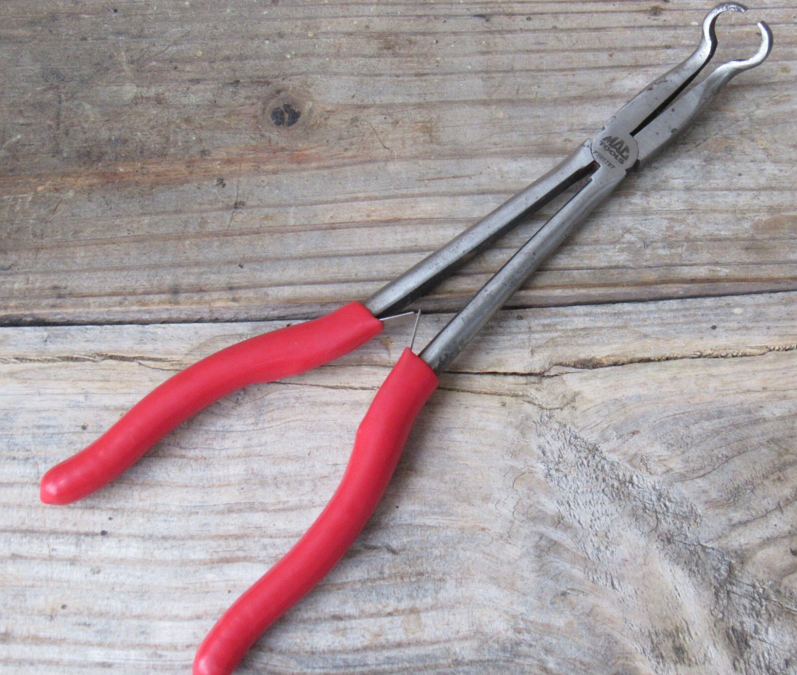 MAC P301787 1/2" RED GRIP HANDLE LONG REACH HOSE GRIP PLIERS APPROX 11" LENGTH