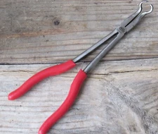 MAC P301787 1/2" RED GRIP HANDLE LONG REACH HOSE GRIP PLIERS APPROX 11" LENGTH