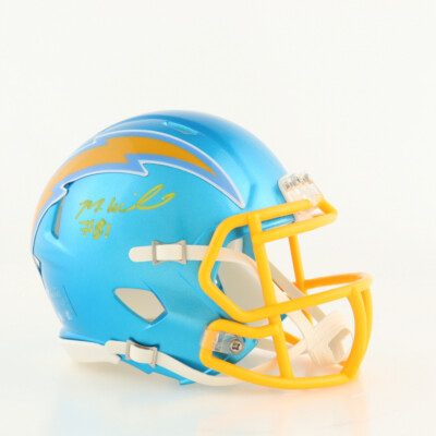 chargers football helmet 2017 Mike Williams Signed Los Angeles Chargers Mini Helmet (Beckett) 2017 1st  Rnd Pk