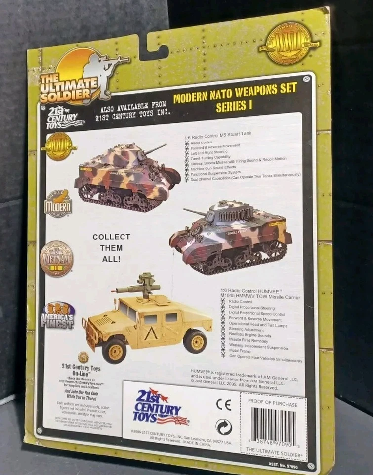 Nuevo Ultimate Soldier Moderno Juego de Armas OTAN Armas Serie I Juguetes Siglo XXI 1:6 Foto 3 de 4