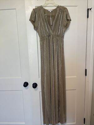 Baltic Born Maxi Dress Gold Large | eBay Baltic Born Maxi Dress Gold Large | eBay