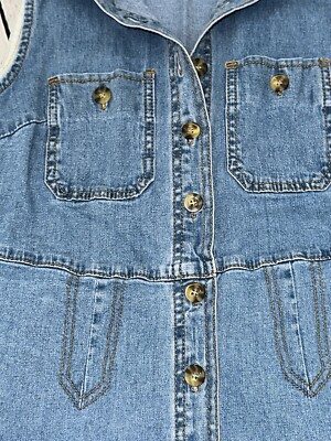blue jean dress forever 21 Denim Mini Dress