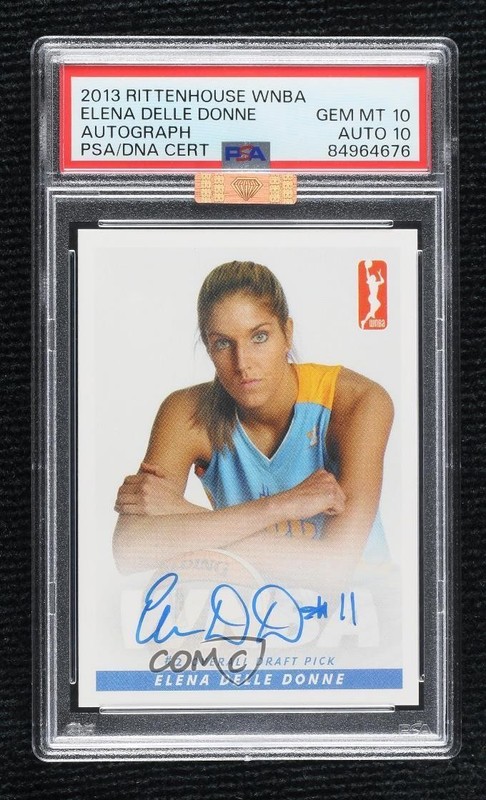 2013 Rittenhouse WNBA Elena Delle Donne #ELDD PSA 10 GEM MT Rookie Auto RC