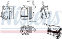 ÖLküHler MotoröL ** First FIT ** Nissens 91317 Aluminium FüR Mercedes Klasse CLK
