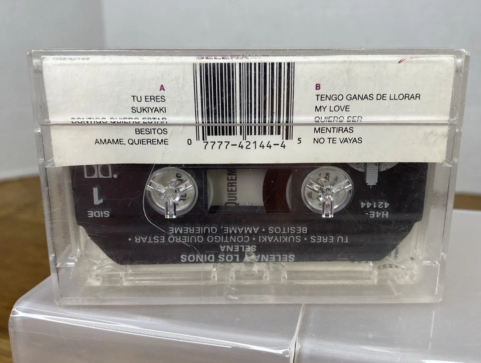 Selena y Los Dinos Selena (1989 Cassette) Capitol EMI Original Vintage Tejano VG - Image 4 of 4