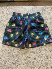 Baseball Lifestyle 101 Inspired Youth Medium Shorts Ball Park Lights Holiday