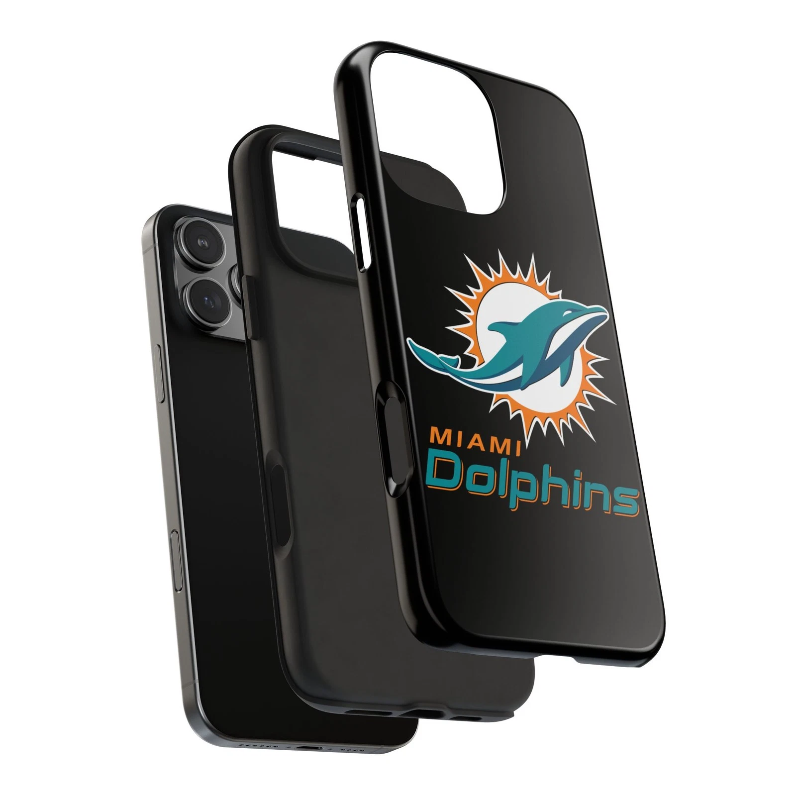 Miami Dolphins Tough Phone Case for iPhone