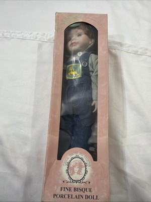 John Deere Porcelain Doll Set 16'' Knightsbridge Classical Treasure Collection