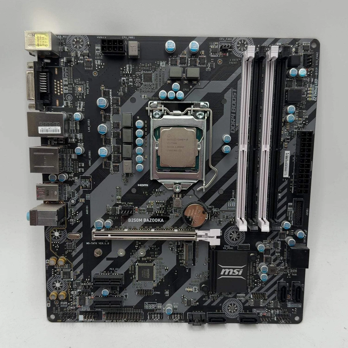 Intel Core i7-7700K Processor Model LGA 1151/H4 Socket Type