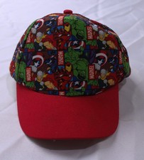 Marvel Unisex Kid's Characters Collage Snapback Hat WR4 Multicolor One Size NWT