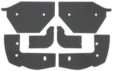 For Cadillac Eldorado 1963-1964 Qrp Headlight Filler Seals For Cadillac Eldorado 1963-1964 Qrp Headlight Filler Seals