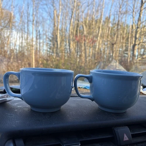 Fiesta Jumbo Mug Periwinkle Set Of 2 Retired Color Excellent