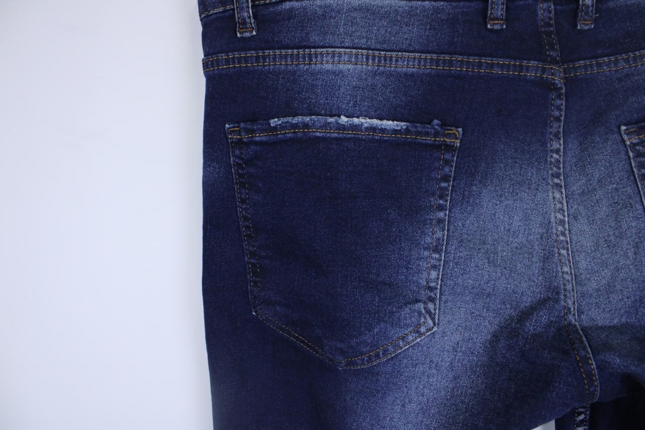 DSQUARED2 Ibrahimovic Icon Blue Denim Distressed Slim Skinny Jeans Size 36 image 9