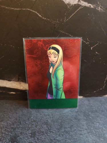 Gwen Stacey #LJ-16 Marvel 2019 Flair Lucky 8's Jade card