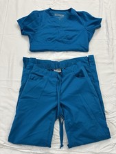 Grey&rsquo;s Anatomy Barco Riley Women V-Neck Scrub Top & Bottom Pockets Nurse Doctor