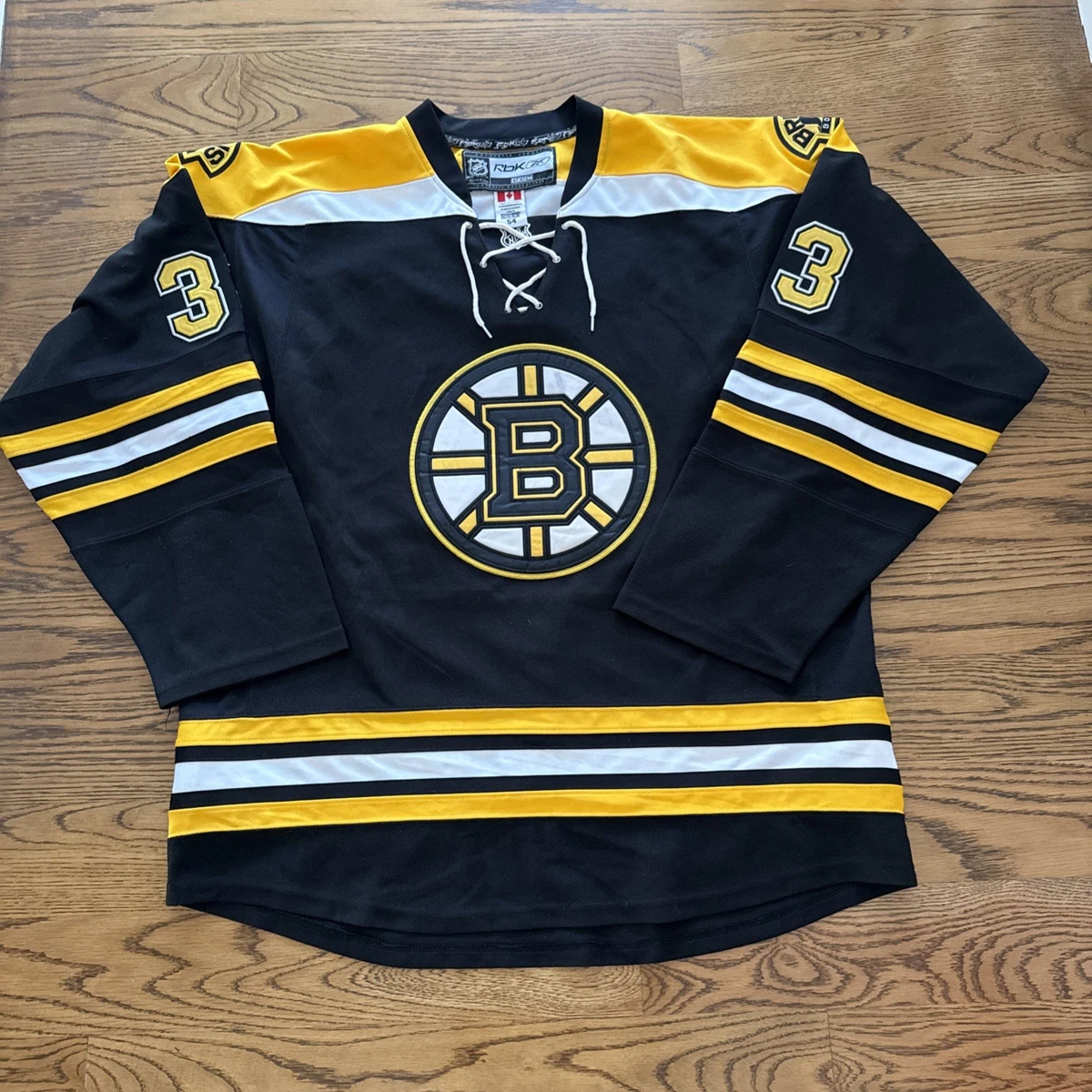 NHL BOSTON BRUINS Reebok ホッケーシャツ CHARA33 Zdeno Chara Signed Boston Bruins Reebok Premier Jersey Autographed