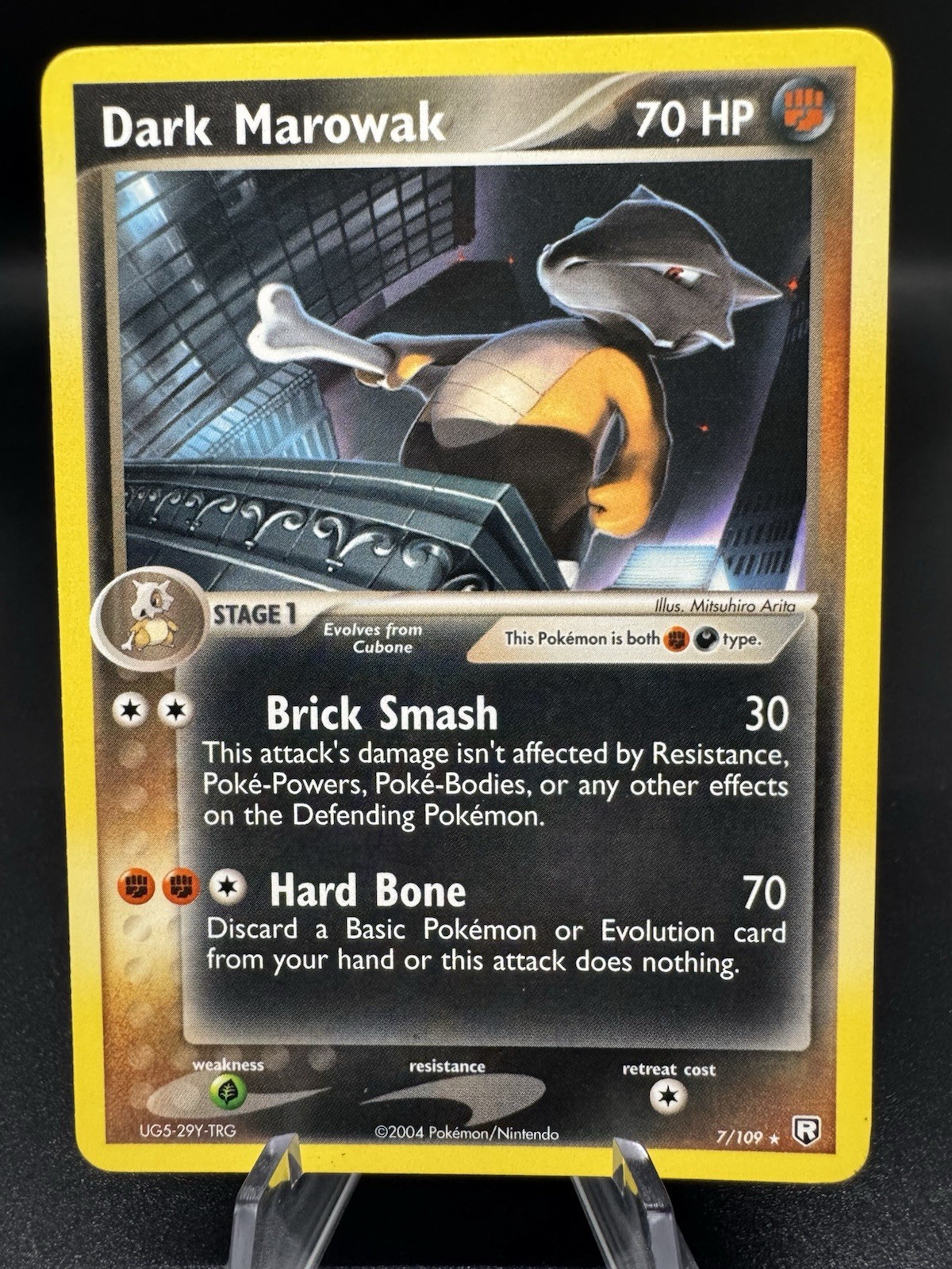 Pokemon TCG Dark Marowak EX Team Rocket Returns 7/109 Rare Deck Exclusives LP