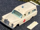Vintage Lesney Matchbox No 3 Mercedes Benz Binz Ambulance Stretcher 1/64 Diecast