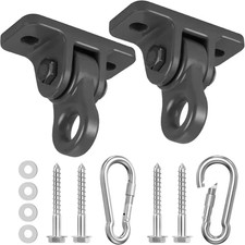 Heavy Duty Swing Hangers Kit with Screws Bolts for Porch Patio Yoga Seat Indoor