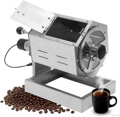Elektrischer Kaffee Bohnen Röster Edelstahl Trommelröster 4000g Coffee Roaster