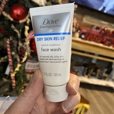 Dove Derma Series Dry Skin Relief Gentle Cleansing Face Wash 1.7oz