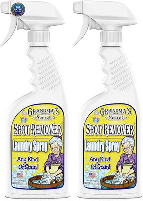 2-Pack Spot Remover Laundry Spray Chlorine, Bleach & Toxin-Free for Clothes