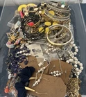 3lbs Vintage To Now All Wearable Costume Jewelry Lot Wear Resale Repurpose #R11