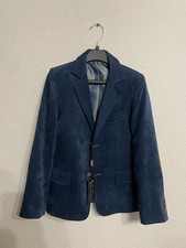 Jungen Sakko Anzugjacke festlich blau Größe 140 neu