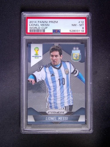 World Cup Lionel Messi 2014 Panini Prizm World Cup Lionel Messi #12 Rookie