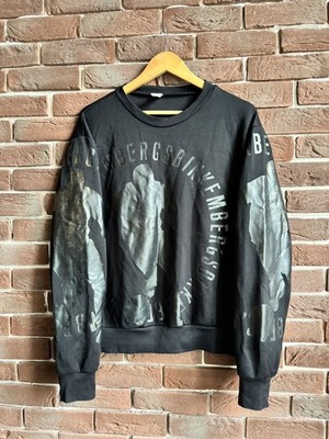 Dirk Bikkembergs Logo Hype Sweatshirt Crewneck L Soccer Y2K