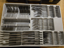 Tafelbesteck Besteckkoffer Esmeyer NEU 100-teilig 12 Personen Chrom-Edelstahl