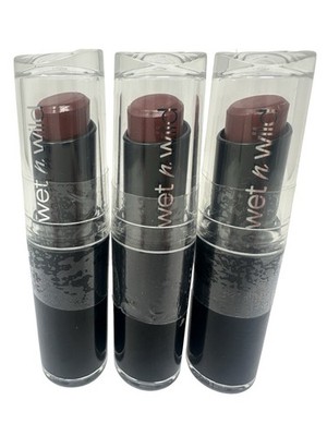 Wet N Wild Mega Last Lipstick 917B Cinnamon Spice SEALED NEW (Lot of 3)