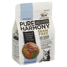 Pure Harmony, Cat Food, Grain Free, Chicken  Chickpea 48 Fl Oz Pack of 1 